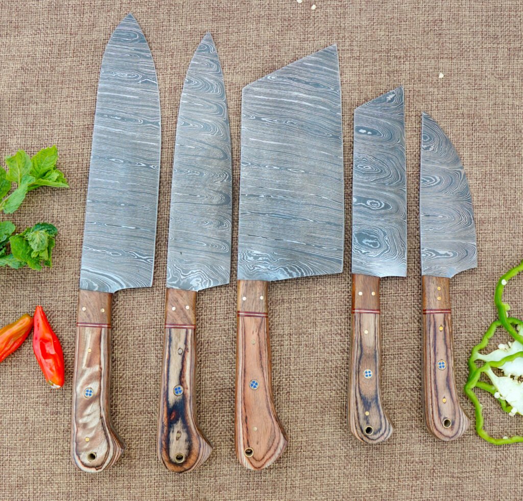 Damascus chef set