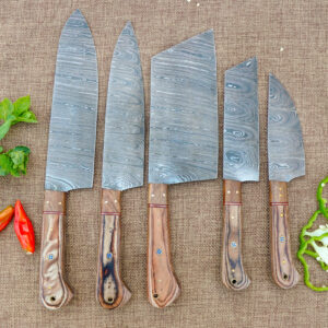 Damascus chef set